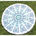 100 Cotton Mandala Round Print